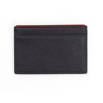 RFID Blocking Card Case // Pebbled Leather