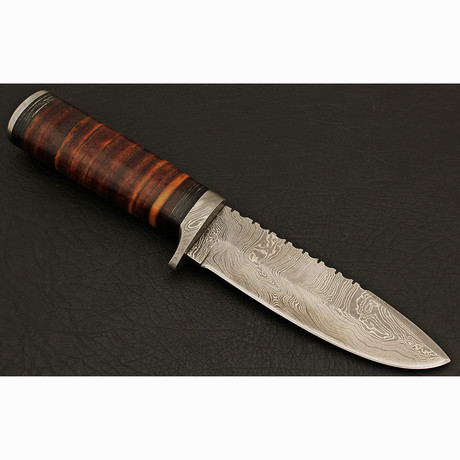 Damascus Hunting Knife // BK0022