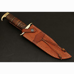 Damascus Bowie Knife // BK009