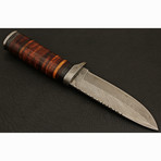 Damascus Hunting Knife // BK0022