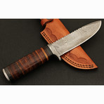 Damascus Hunting Knife // BK0022