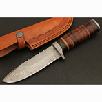 Damascus Hunting Knife // BK0022