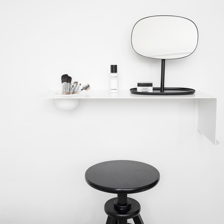 Shelve 01 + Bowl // Left (Black)