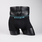Trunks // Black + Blue + Turquoise // Pack of 3 (XL)