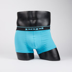 Trunks // Black + Blue + Turquoise // Pack of 3 (XL)