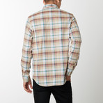 Double Face Long-Sleeve Button Down // Soft Brown (2XL)
