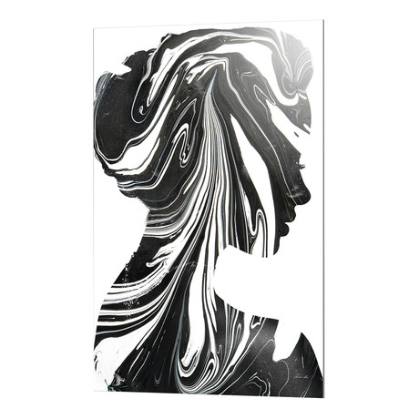 Marble Lady III // Aluminum Print