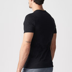 Norris Printed T-Shirt // Black (L)