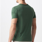 Thad Printed T-Shirt // Khaki (M)