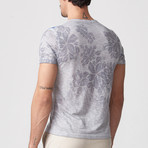 Miguel Printed T-Shirt // Gray (L)