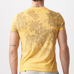 Claude Printed T-Shirt // Mustard (S)