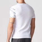 Efrain Printed T-Shirt // White (M)