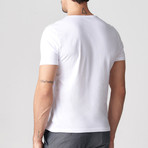 Robbie Printed T-Shirt // White (L)