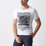 Palmer Printed T-Shirt // White (L)