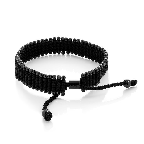Diario Bracelet // Black (Size 7)