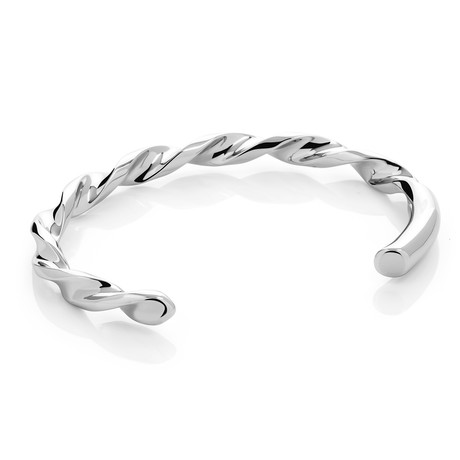 Borr Cuff // Stainless Steel (Size 7)