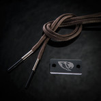 RattlerStrap Flint Laces // Set of 2 // Brown (45")