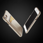 Leather Wallet Case // iPhone 7/8 Plus // Champagne