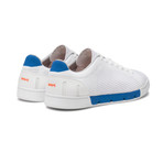 Breeze Tennis Knit Sneaker // White + Blitz Blue (US: 7)