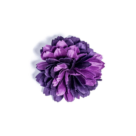 Light Purple Lapel Flower // 1.5"