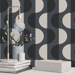 Luna Midnight // Self-Adhesive Wallpaper