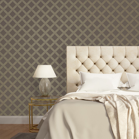 Inspire Me! Home Décor for Tempaper // Layered Love // Self-Adhesive Wallpaper