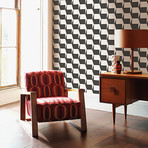 Gio Charcoal // Self-Adhesive Wallpaper