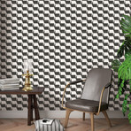 Gio Charcoal // Self-Adhesive Wallpaper