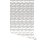 Bobby Berk for Tempaper // Lines Washed On White // Self-Adhesive Wallpaper