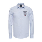 Byron Button-Up Shirt // Blue (L)