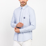 Giovanni Button-Up Shirt // Blue (M)