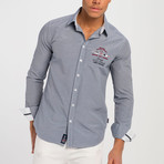 Donn Button-Up Shirt // Blue (L)