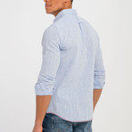 Les Button-Up Shirt // Baby Blue (XL)