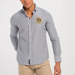 Richard Button-Up Shirt // Navy (M)