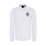 Hugo Button-Up Shirt // White (XL)
