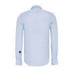 Jeffery Button-Up Shirt // Baby Blue (L)