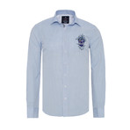Jared Button-Up Shirt // Blue (3XL)
