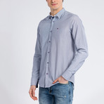 Casey Button-Up Shirt // Navy (L)