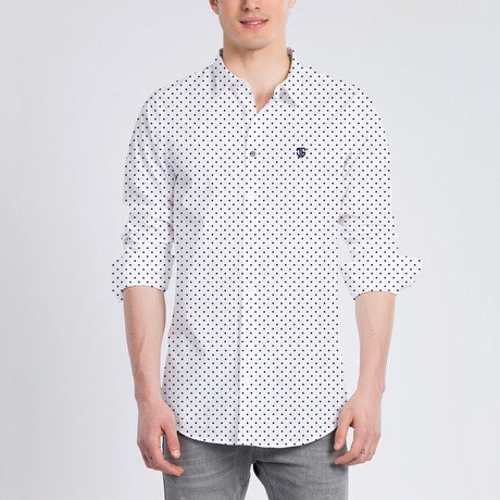 Diego Button-Up Shirt // White (S)