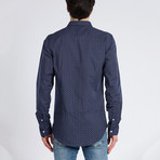 Ismael Button-Up Shirt // Navy (L)
