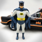 Batman // Adam West Signed 1966 Batmobile Die-Cast // Custom Display