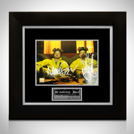 Breaking Bad // Walter White + Jesse Pinkman Signed Photo // Custom Frame