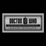 Dr. Who // David Tennant Signed Photo // Custom Frame