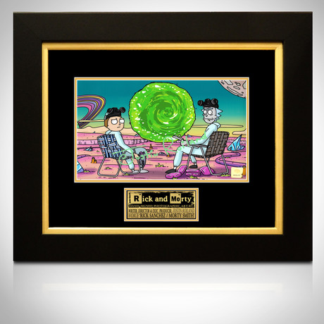 Rick And Morty // Justin Roiland Signed Photo // Custom Frame