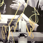Seinfeld // Seinfeld + George + Elaine + Kramer Signed Photo // Custom Frame
