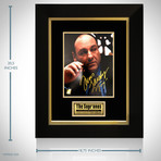 Sopranos // James Gandolfini Signed Photo // Custom Frame