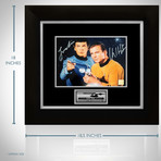 Star Trek // Captain Kirk + Spock Signed Photo // Custom Frame 1