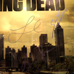 Walking Dead // Cast Signed Poster // Custom Frame