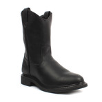 10" Roper Pull-On Work Boots // Black (US: 7)
