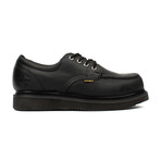 Moc-Toe Oxford Work Shoes // Black (US: 7)